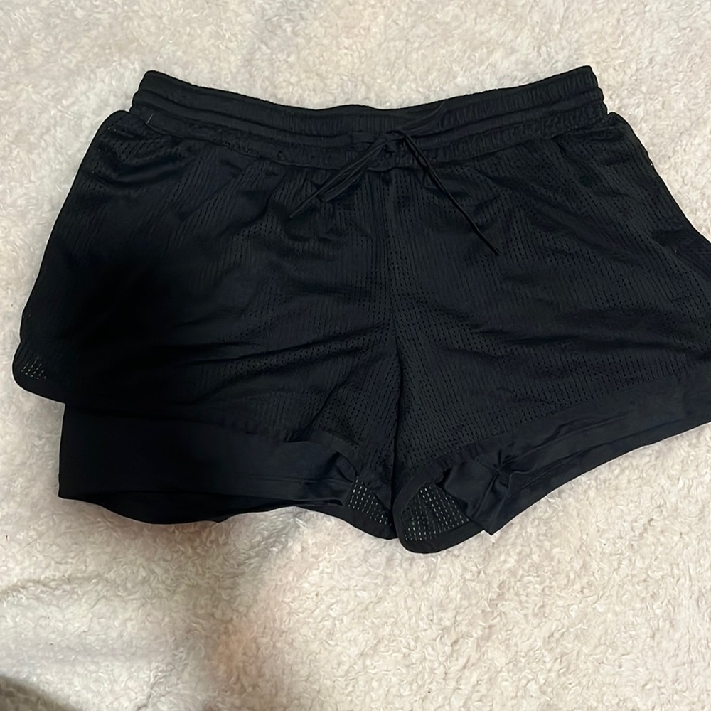 Black Champion Running shorts